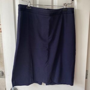 Boden navy pencil skirt